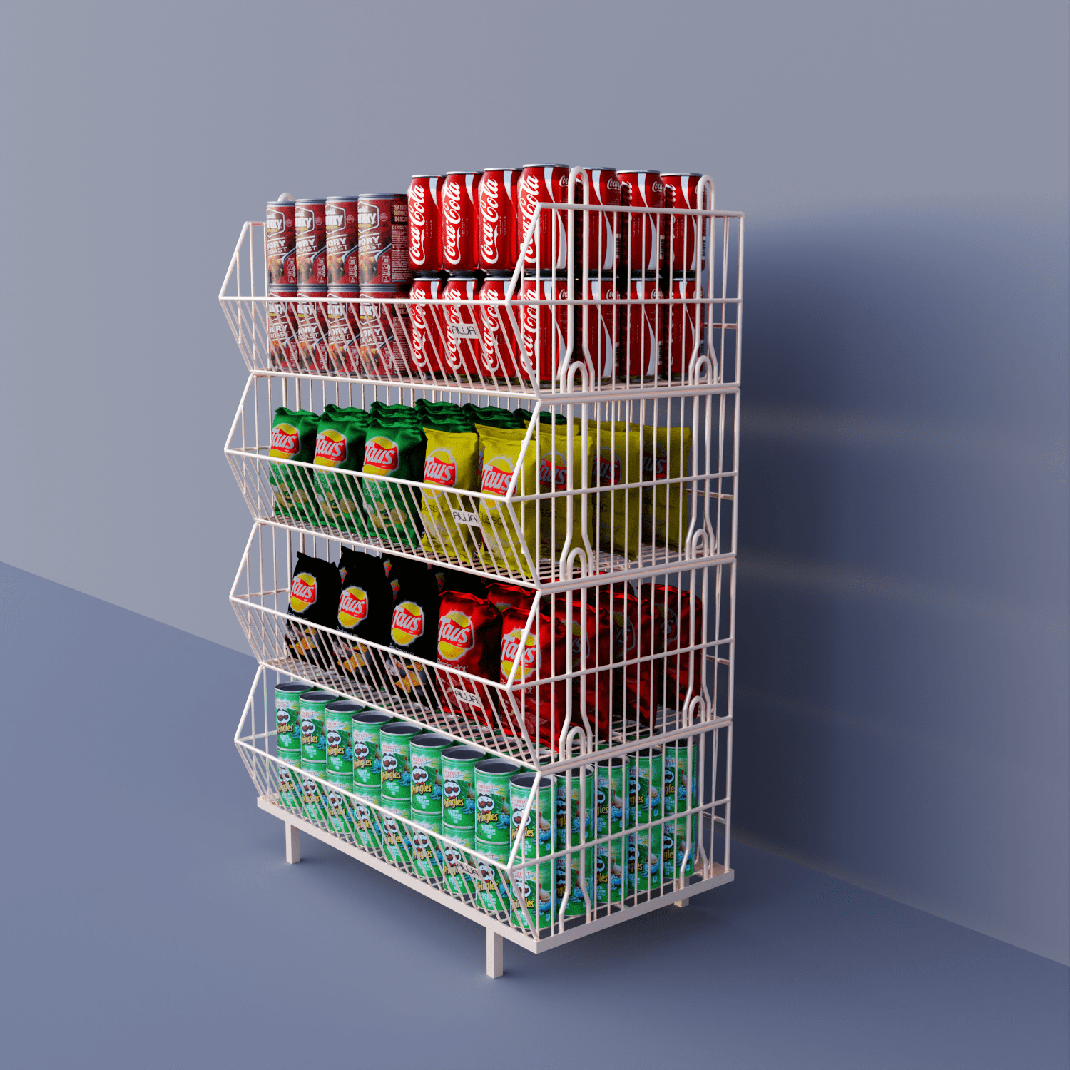 Benefits of Using Metal Racks Over Wooden or Plastic Shelves