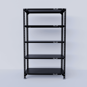 Slotted Angle Metal Rack (72"H x 35"L x 18"D) Storage Rack Unit