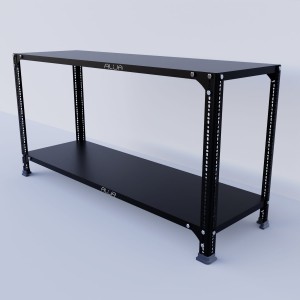 Slotted Angle Metal Rack (24" H x 47" L x 15"D )