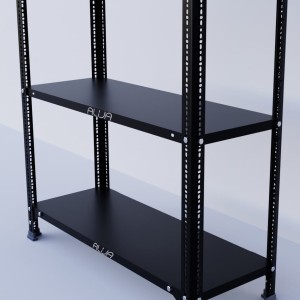 Slotted Angle Metal Rack (36"H x 35"L x 12"D) Storage Rack Unit