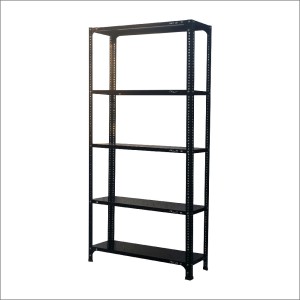 Slotted Angle Metal Rack (72"H x 35"L x 12"D) Storage Rack Unit