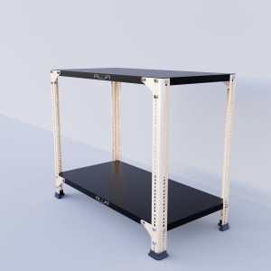 Slotted Angle Metal Rack (24" H x 29" L x 15" D)