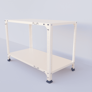 Slotted Angle Metal Rack (24" H x 35" L x 18" D)