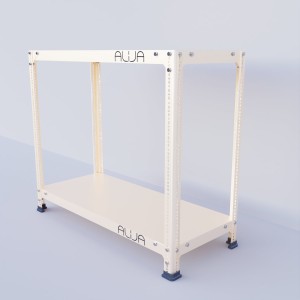 Workbench/Table/Desk (2.5 x 3 x 2 Ft./30 x 35 x 15 Inch) (1.5 inch Border Thickness) with 2 Shelves