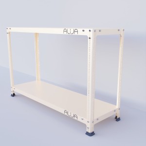 Workbench/Table/Desk (2.5 x 4 x 2 Ft./30 x 47 x 15 Inch) (1.5 inch Border Thickness) with 2 Shelves