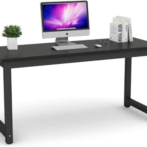 Alija Modern Computer Desk, 63 inch Large Office Desk Computer Table for Home Office