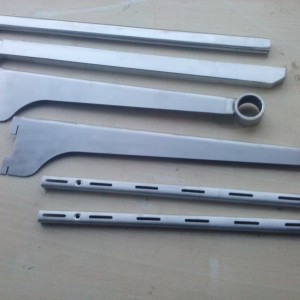 Heavy-Duty Adjustable Wall Mount Shelf Bracket – Stainless Steel Support Arm for Display & Storage Racks | Alija